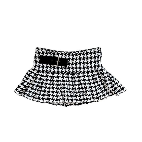 vintage super low fat goth low-rise mini skirt - Picture 1 of 6
